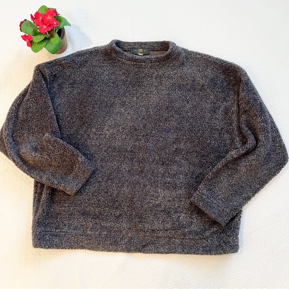Orvis XL Blue Heather Fleece Pullover - Picture 2 of 8